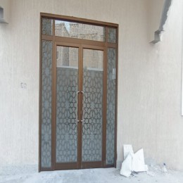 Aluminum Frame Laser Door Fixing